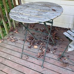 Small Table With 2 Chairs