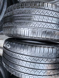 Selling (2) tires 255/50r19 michelin latitude tour hp run flat