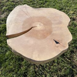Small Live Edge Coffee Table