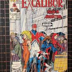 Excalibur # 8- Marvel- 1989