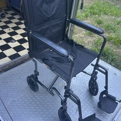 Brand New Steel Transport Chair 