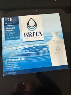 Unopened box of (10) Brita filters