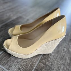 Vince Camuto Peep Toe Wedges