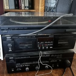 Record Player, Tape Deck, Receiver