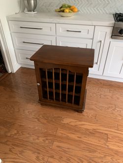 Wood Wine Cabinet