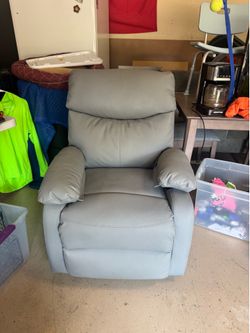 Gray Manuel  Rocker Recliner