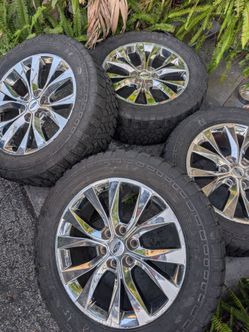 RIMS AND TIRES 20" EXPEDITION AND F-150