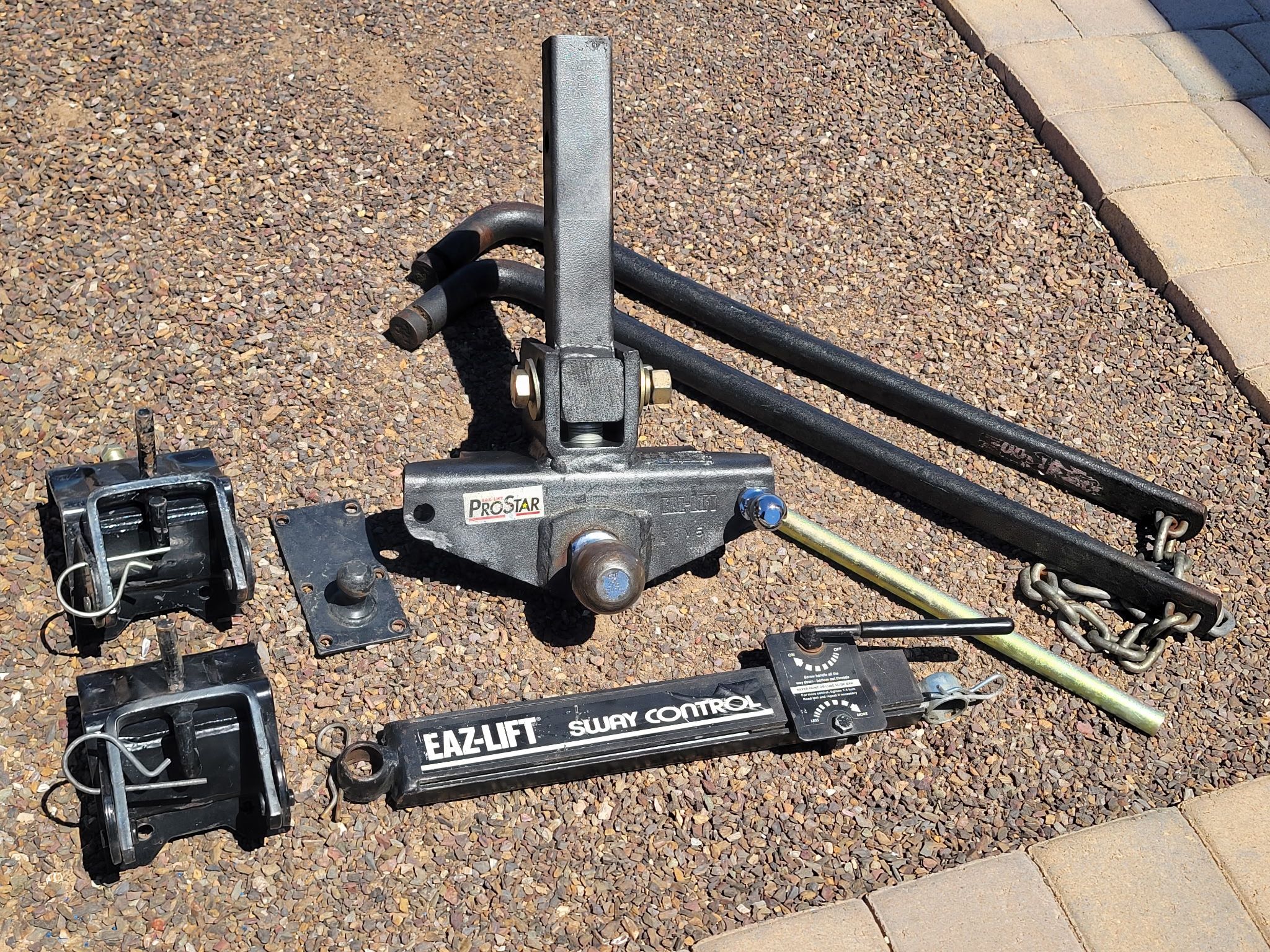 Eaz-lift Pro Star Weight Distribution Load Leveling Anti-sway Tow Hitch