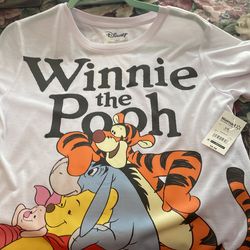 Disney Winnie the Pooh T-shirt. New large.