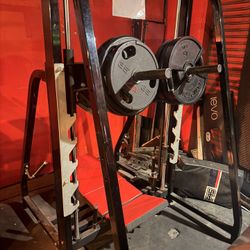 Nebula Fitness Vertical Leg Press Machine Plate Loaded