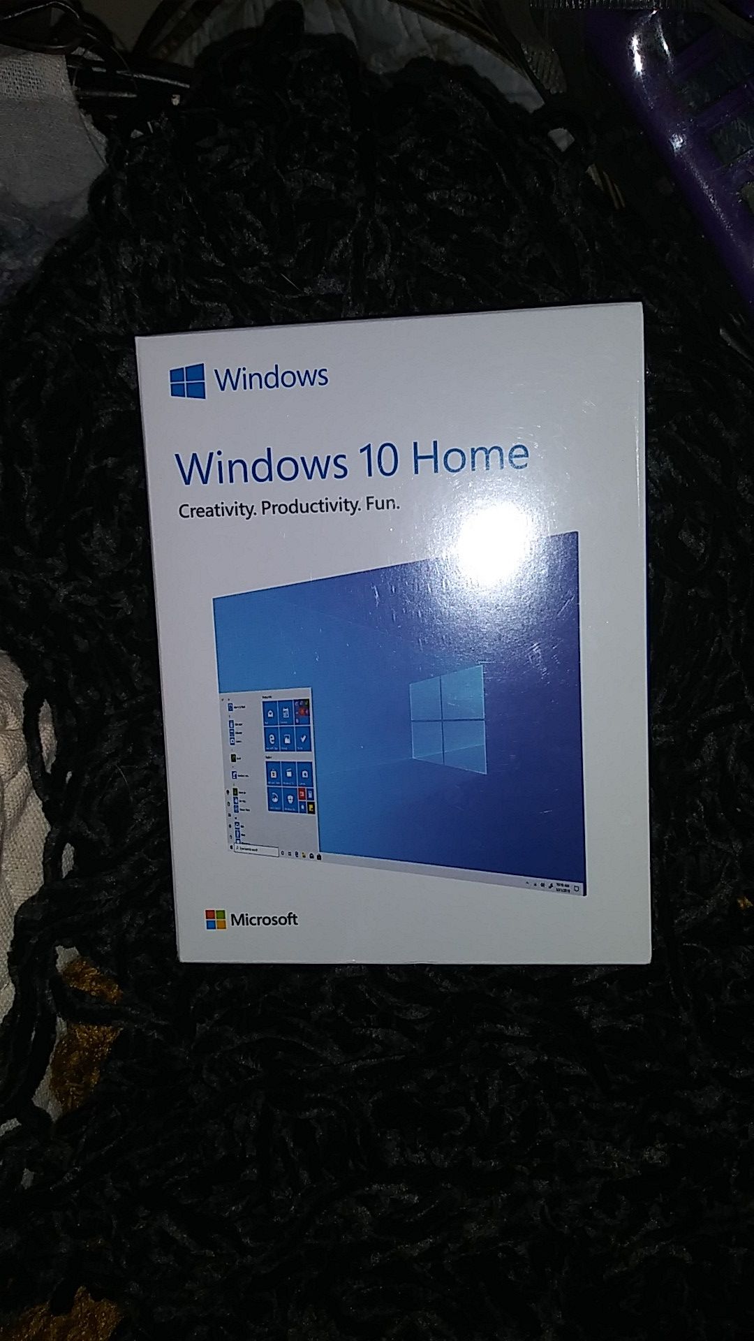 Windows 10 home software brand new unopened shrink wrap plastic still on it