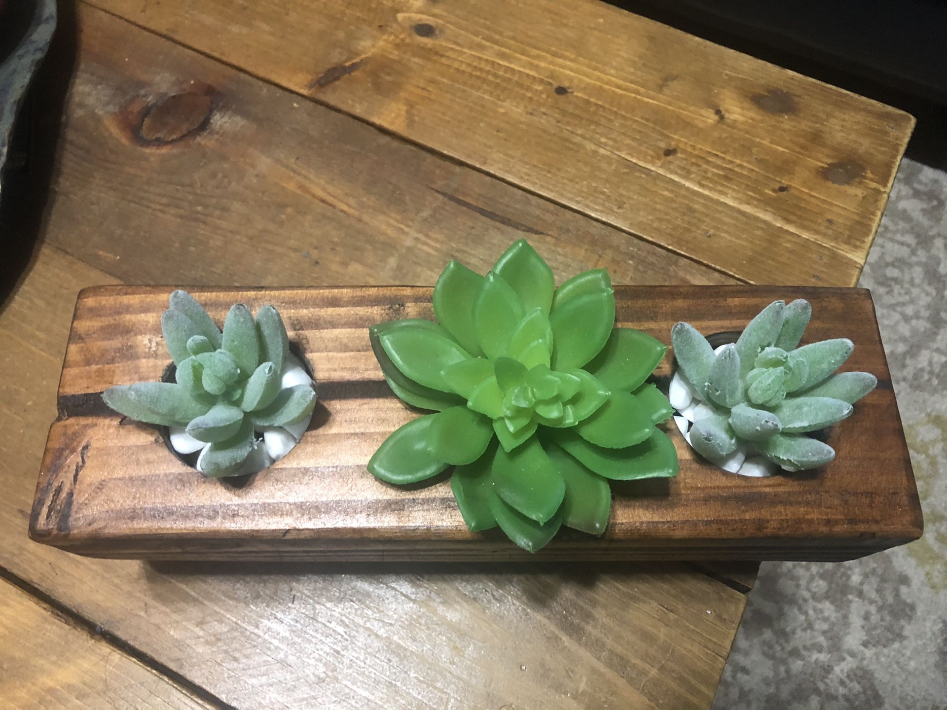 Artificial succulent wood