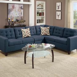 4 -Piece Upholstered Modular Sectional $489.99