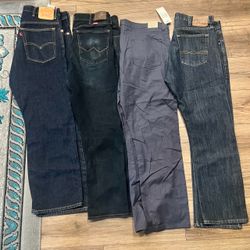 Four jeans for men’s size 38/30