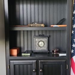 Wooden Shelving, 73" Tall, 30" Wide, 12 1/2 Depth 