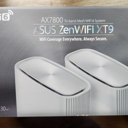 Asus XT9 wifi 6 Mesh Router