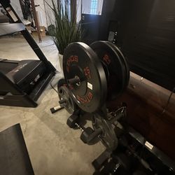 fitness gear workout bench and ethos plates 