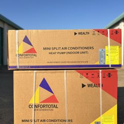 •	🔥 Best Mini Splits in Town – All Sizes + Warranty Included