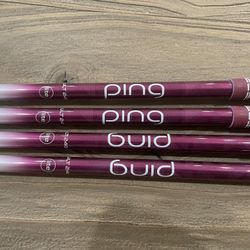 Ping Ult 240 Lite 40G Lite 33.5"-34.5” 4pc Iron Shaft Set .355 Taper