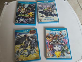 Nintendo Wii U + GamePad + 5 Games + Official GameCube Adapter – $250 OBO