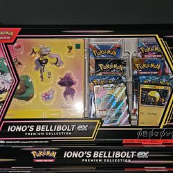 Pokemon Cards-Iono Premium Collection Box