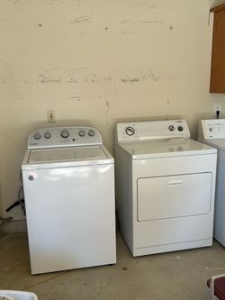 Washer and Dryer