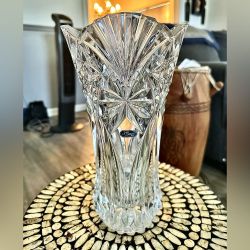 Vintage Cristal D'Arques Lead Crystal Vase - Vincennes France