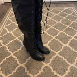 Tall Black Boots 