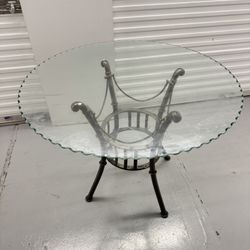 Glass Dining Table With Chairs