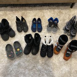 Lot Of Boys Size 2 Shoes