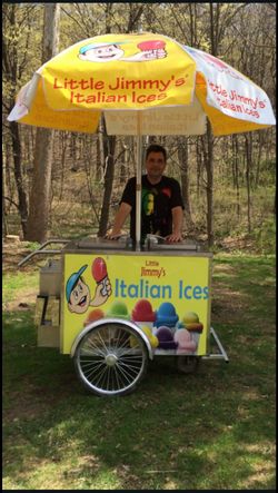 LITTLE JIMMY’S ITALIAN ICE PUSHCART