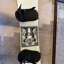 Salomon Gypsy Snowboard and Bindings 143