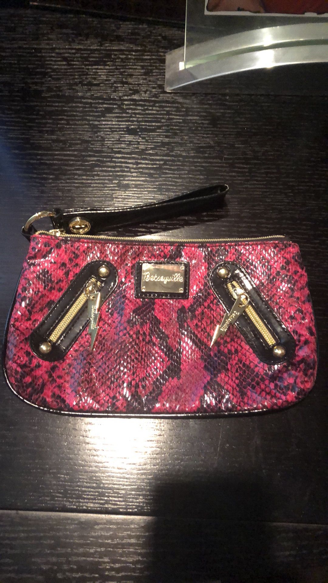 Betsy Johnson wristlet