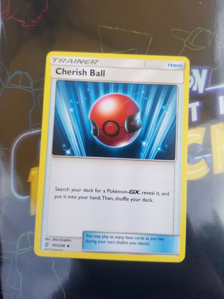 Cherish Ball Pokemon Cards