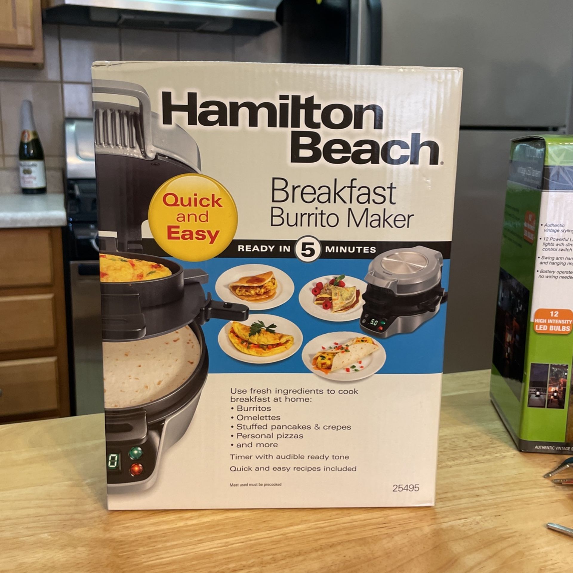 Hamilton beach Breakfast burrito Maker