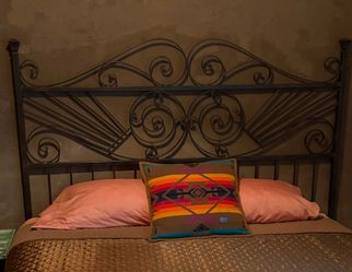 Wrought Iron Headboard