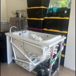 Walk-In Tub with Jacuzzi Style Jets