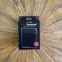 Ultra PRO 25 Count 720° Card Preserver Protection Resealable Clear Card Holder