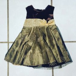 Rare Editions Babygirl Toddler Dress Size 12M 