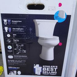 🚨 STEAL DEAL – $60 KOHLER Highline Arc Elongated 🚨 STEAL DEAL – $60 KOHLER Highline Arc Elongated Toilet (Chair Height / 10” Rough-In) 🚨SOLD AS IS 