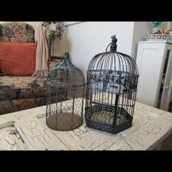 2 Bird cages / Decor 10.00 Ea