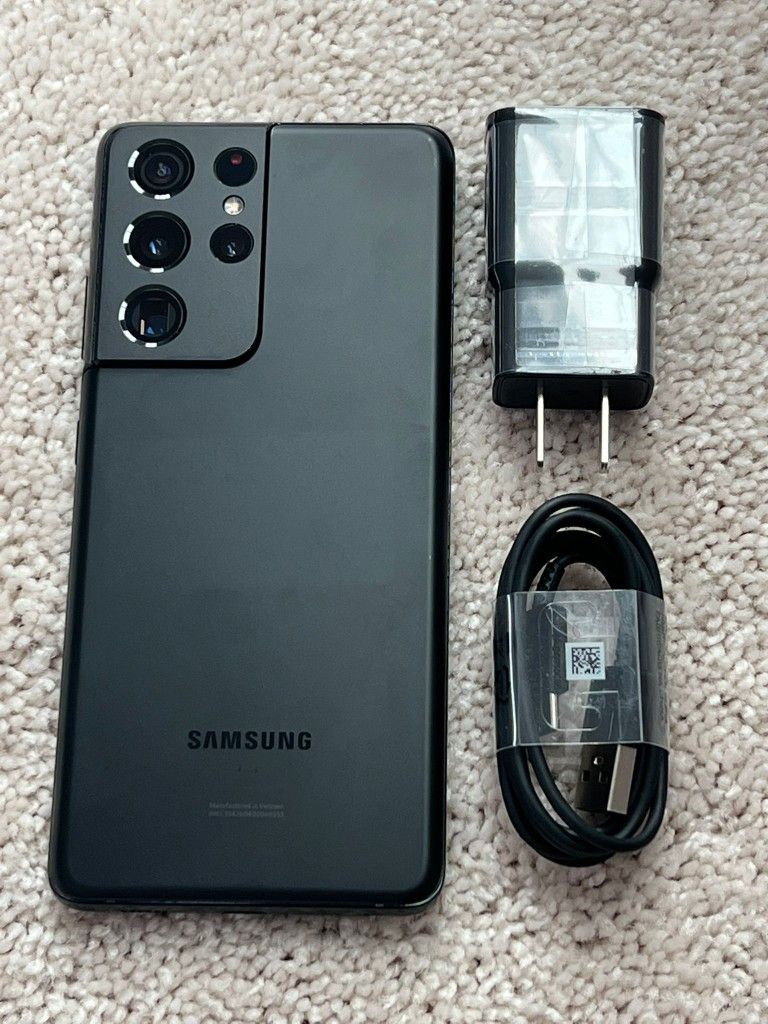 Samsung Galaxy S21 Ultra  Factory Unlocked  Excellent Condition Like New