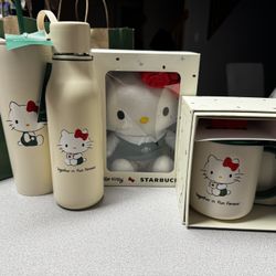 Starbucks Hello Kitty Collectibles 