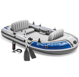 Intex Inflatable Boat Like New