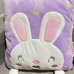 HugFun Super Soft Baby Blanket & Cozy Cushion 2 in 1 