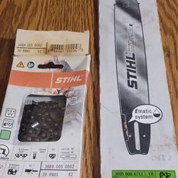 STHL 15"/16" BAR AND CHAIN 
