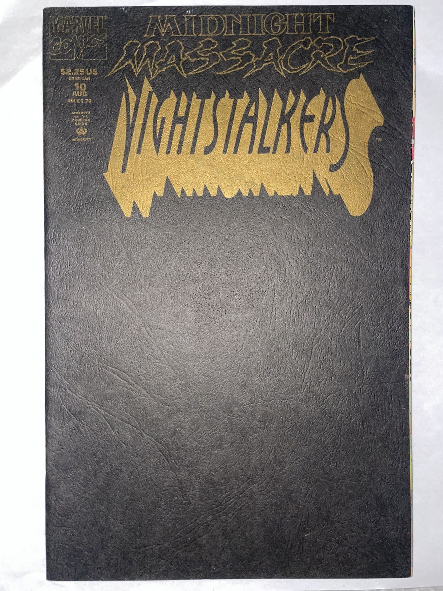 Midnight Massacre Nightstalkers Marvel Comic