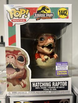 Jurassic Park : Hatching Raptor Funko Pop