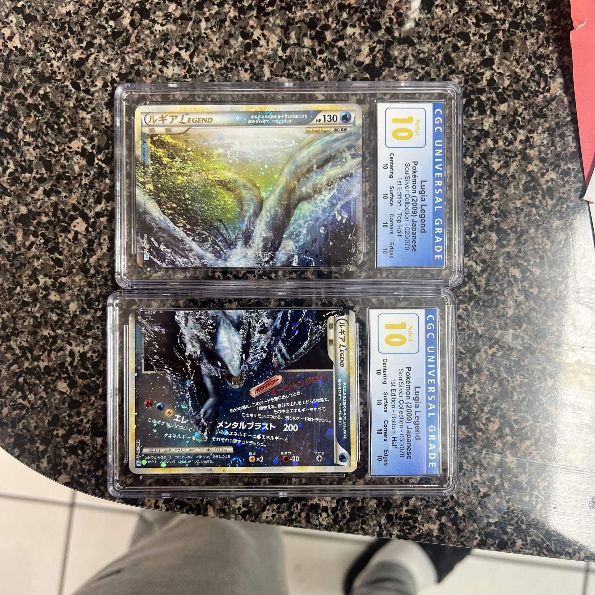 BGS Black Label Equivalent Japanese First Edition Lugia Legend CGC PERFERCT 10