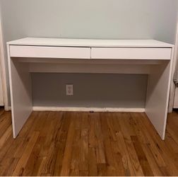 White desk